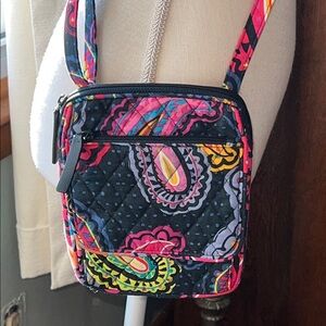 NWOT Vera Bradley Mini Crossbody Twilight Paisley.